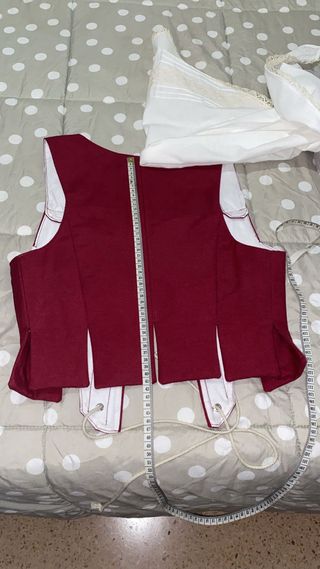 Traje de Huertana Multicolor Talla Única