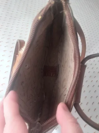 Bolso de cuero de vaca