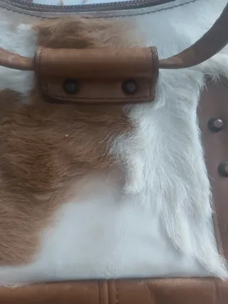 Bolso de cuero de vaca