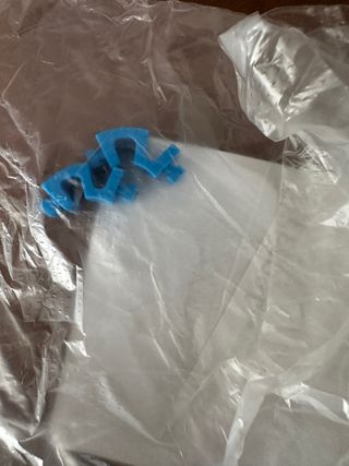 Codo Gafas Niño Repuesto Azul