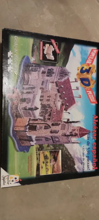 Puzzle 3D Alcázar Español Popular Juguetes