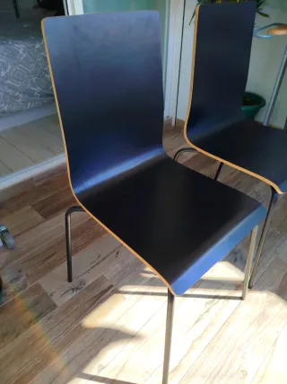 Sillas negras Ikea