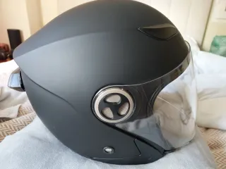 Casco X-PRO Negro Moto Scooter Patinete Eléctrico