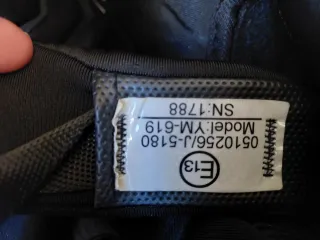 Casco X-PRO Negro Moto Scooter Patinete Eléctrico