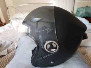Casco X-PRO Negro Moto Scooter Patinete Eléctrico