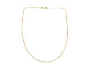 cadena oro 18k con piedra 20cm