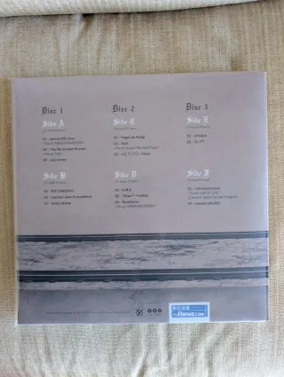 Vinil Attack on Titan Season 1 Azul e Branco