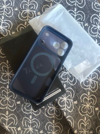 Funda TOCOL iPhone 14 Pro Max Azul nueva