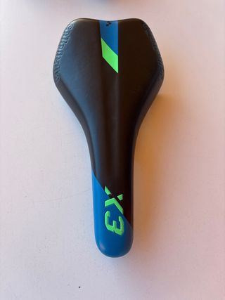 Sillín Selle Italia X3 Negro/Azul/Verde