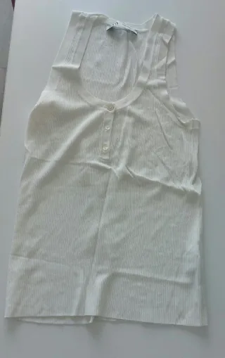Camiseta Zara sin mangas mujer XL