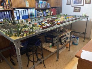 Maqueta de trenes Marklin completa