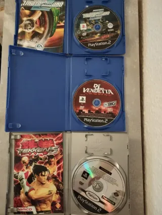 Lote 3 juegos PS2 – SIN PROBAR - LEER DESCRIPCION