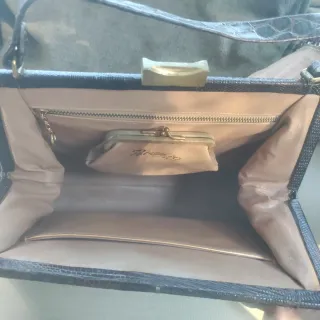 Bolso vintage de lujo Palizzio auténtico