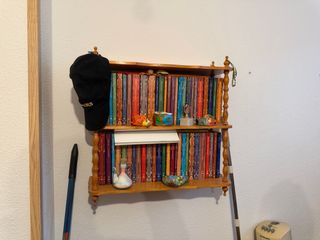 Estantería de madera