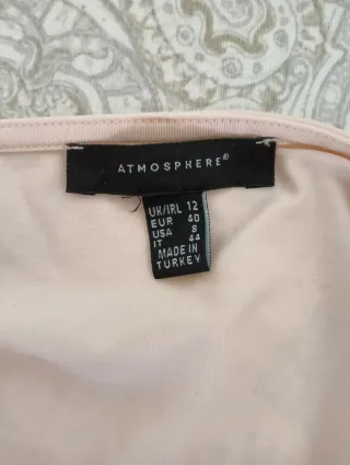 Top encaje rosa palo