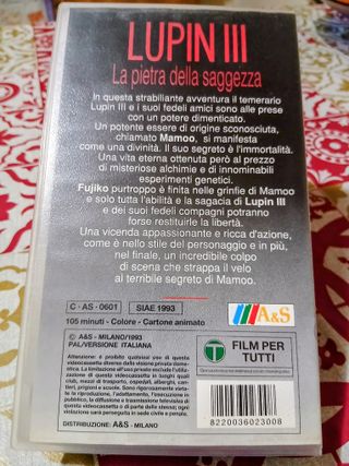 2 VHS Lupin III - Cartoons Collection