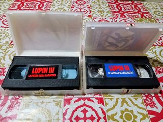 2 VHS Lupin III - Cartoons Collection