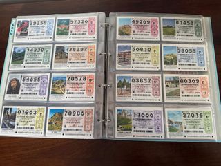 Lote 305 Billetes Lotería Nacional