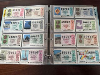 Lote 305 Billetes Lotería Nacional