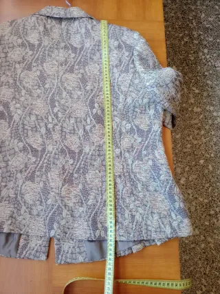 Americana Punt Roma Beige/Marrón Talla M