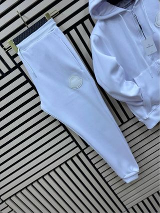 Chándal Moncler Blanco Sudadera y Pantalón