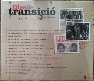 DVD Días de Transición TV3 Documental Catalán