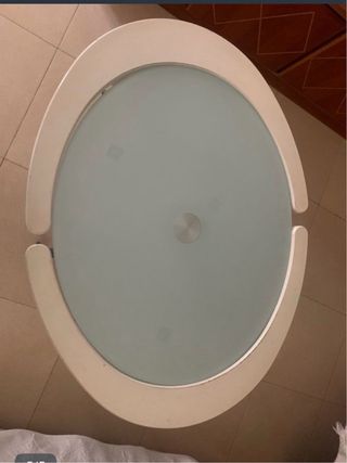 Tavolo da cucina rotondo con 2 sedie