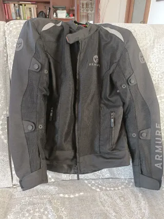 Chaqueta moto ARMURE Talla XS Negra