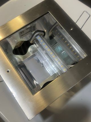 Lámpara de techo níquel