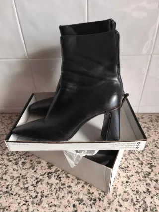 Botas de vestir tacón negras