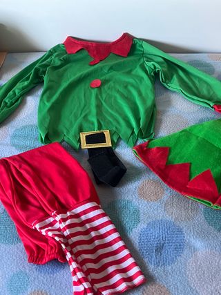 Disfraz Elfo Navideño Talla Infantil