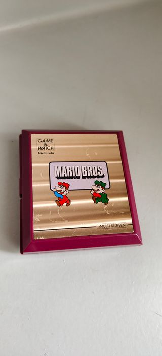 Game & Watch Mario Bros Nintendo Rosa
