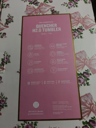 Botella de agua Stanley LoveShackFancy