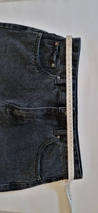 Gonna jeans donna nera