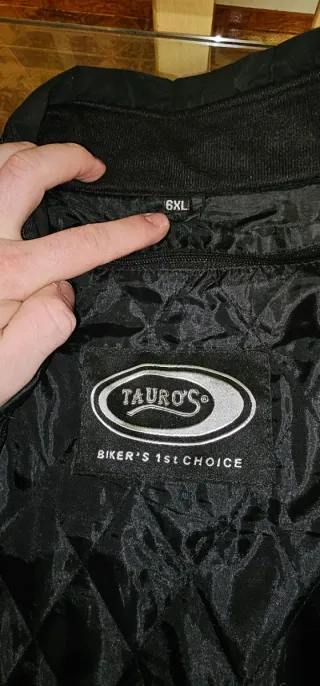 Chaqueta Moto/Montaña Negra y Roja