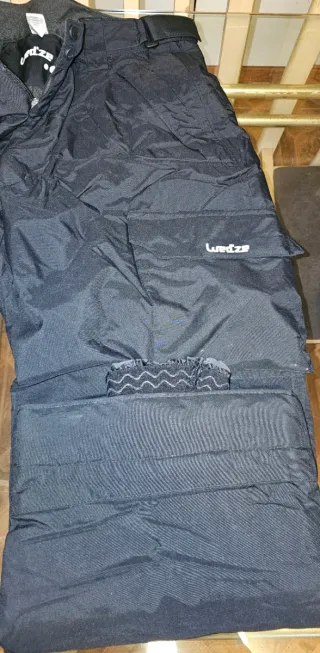 Chaqueta Moto/Montaña Negra y Roja