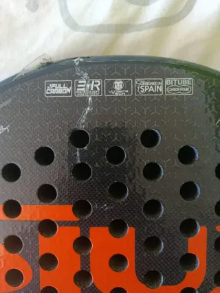 Palas de pádel rotas Babolat y Siux