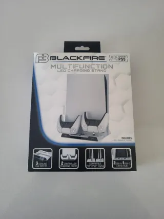 BLACKFIRE Soporte Multifunción PS5 LED