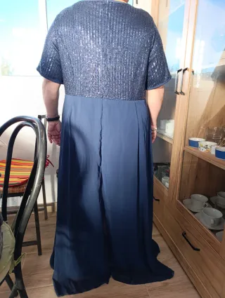 Vestido de ceremonia azul