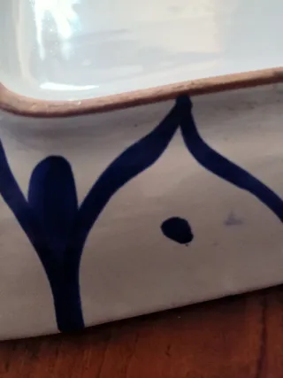 2 piatti portata ceramica anni 60