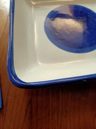 2 piatti portata ceramica anni 60