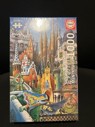 Puzzle Educa 1000 Piezas Gaudí Barcelona