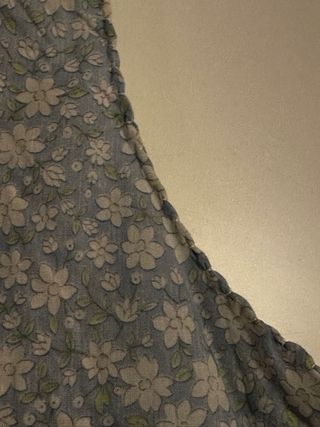 Babydoll cotone vintage fantasia floreale