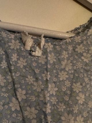 Babydoll cotone vintage fantasia floreale