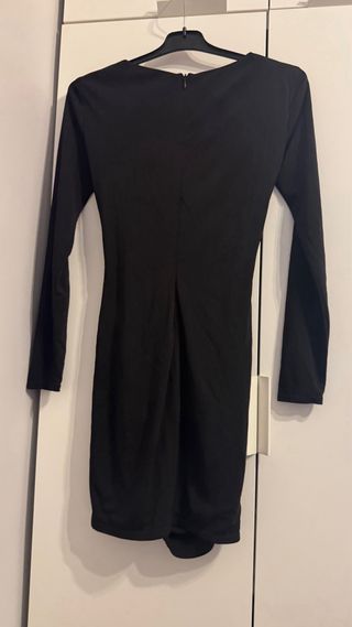 Vestido Zara manga larga negro talla S XS