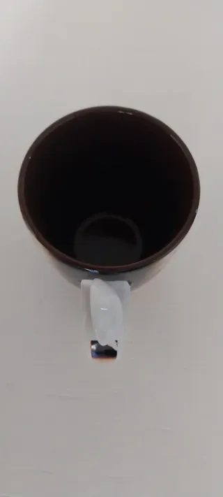 Tazza con cucchiaino decorata Vienna