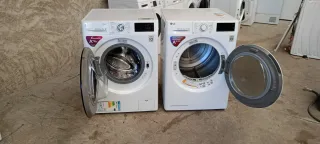 Lavadora LG 9kg y Secadora LG 8kg