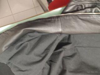 Giubbotto Cesare Paciotti Vera Pelle Nero Uomo