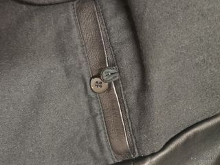 Giubbotto Cesare Paciotti Vera Pelle Nero Uomo