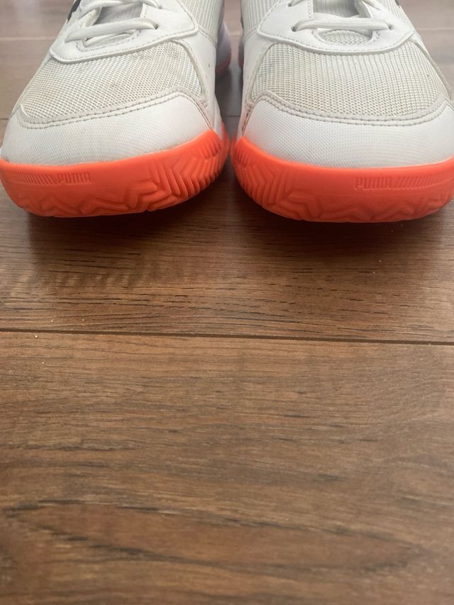 Zapatillas Padel Puma Solarsmash RCT Blancas